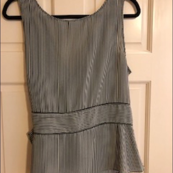 Covington blouse black and white striped - Picture 3 of 4